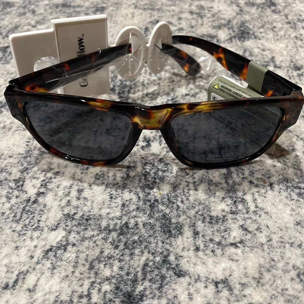 Goodfellow-co Men's Brown and Black Sunglasses